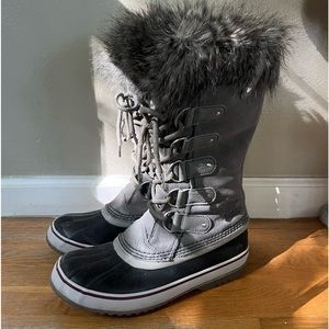 Women’s Grey Sorel Winter Boots